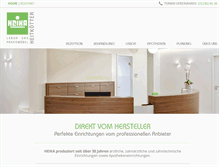 Tablet Screenshot of heika-online.de
